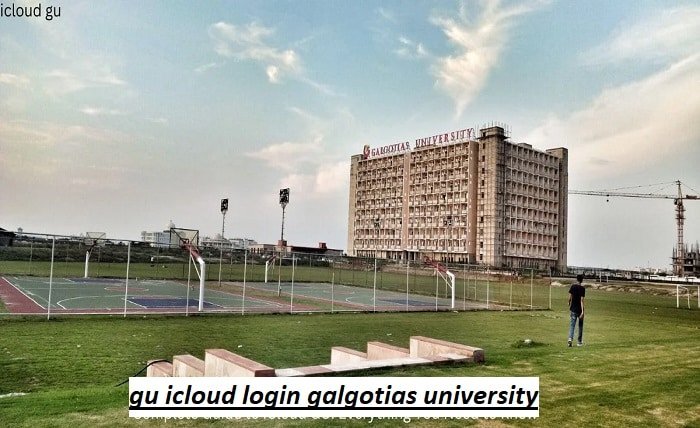 gu icloud login galgotias university