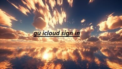 gu icloud sign in