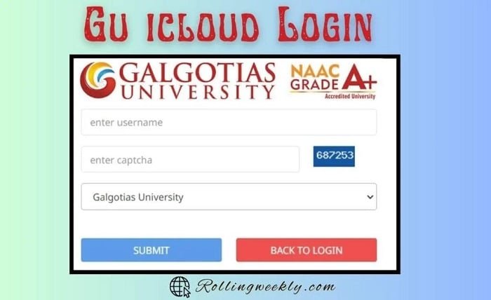 gu login icloud