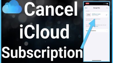 how to cancel icloud subscription