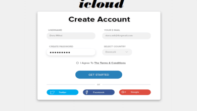 icloud create account