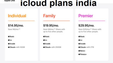 icloud plans india
